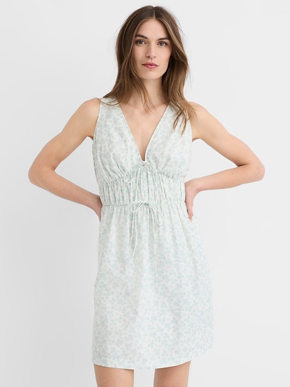 Loft Bow Mini Dress